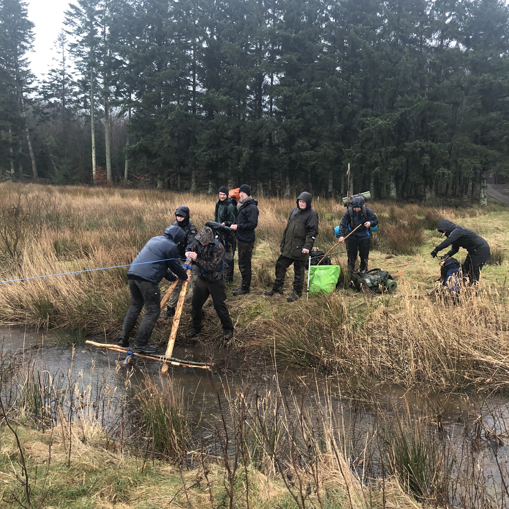 Vildmarkscentret - Teambuilding