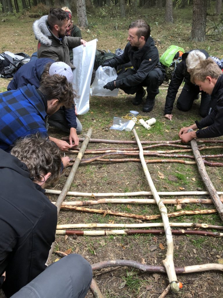 Vildmarkscentret - Teambuilding