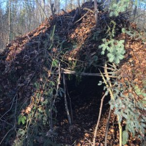 Vildmarkscentret - Udeliv, shelter